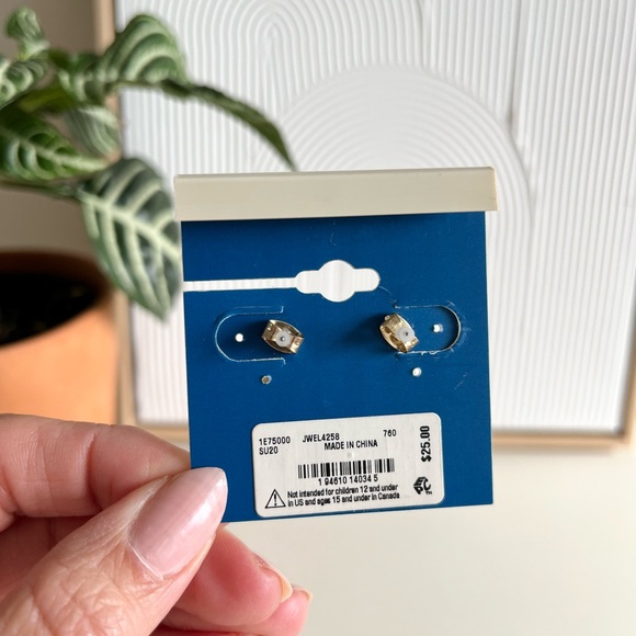 Lucky Brand Chain Link Earrings Gold and Silver - Picture 4 of 15